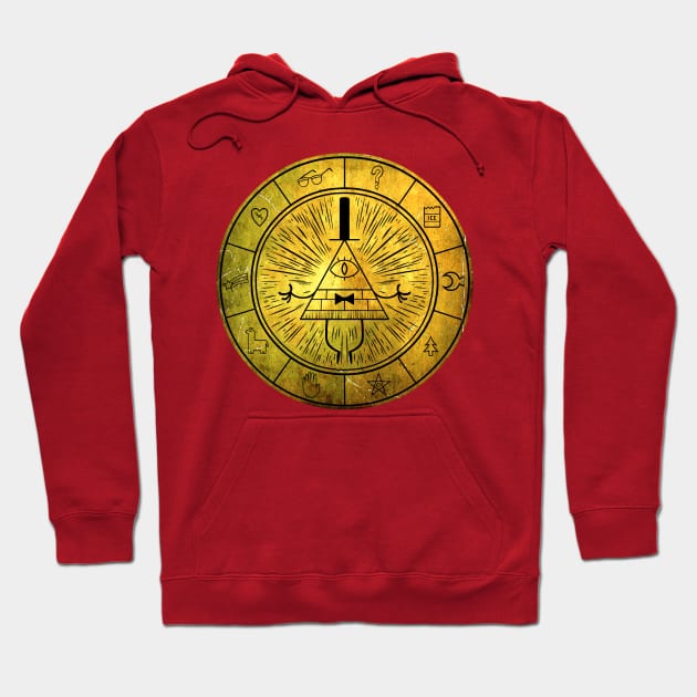 🔼 Bill Cypher - Gravity Falls 🔼 Hoodie by INLE Designs